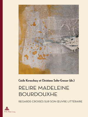 cover image of Relire Madeleine Bourdouxhe